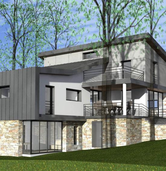 Projet de la réalisation d'une maison individuelle à Saint-Brévin-Les-Pins (44)