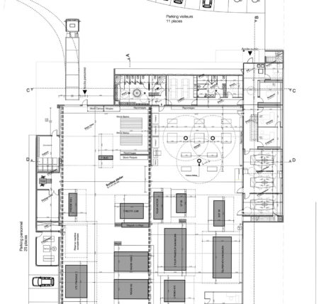 plan Atelier de mécanique de précision à Erbray