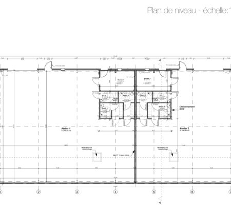 plan Atelier relais intercommunal AB1 Erbray