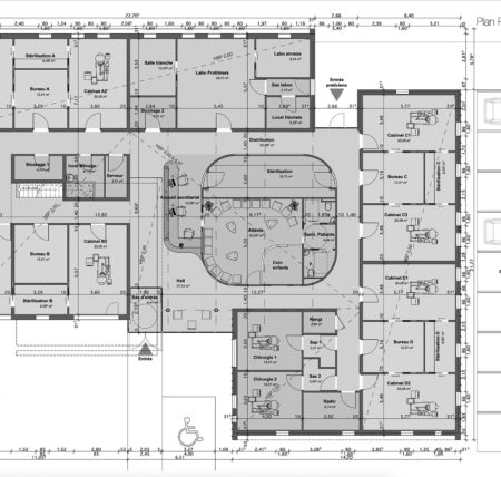 plan Cabinet Dentaire à Quintin