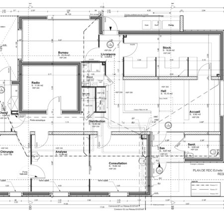 plan Cabinet Vétérinaire à Issé