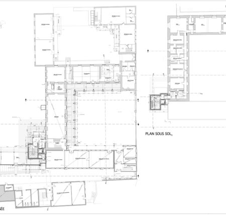 plan Extension d’un collège à Châteaubriant