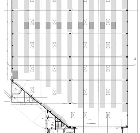 plan Entrepôt de stockage à Châteaubriant