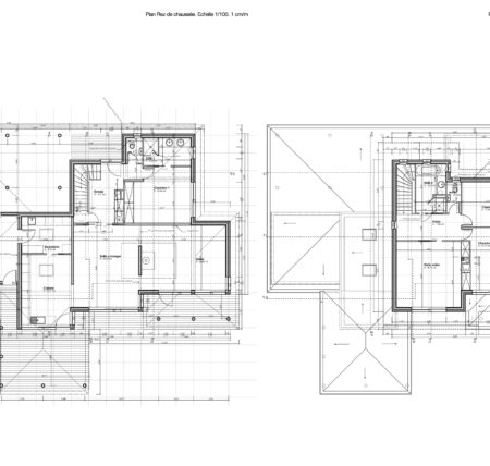 plan Maison individuelle à Rougé