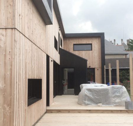 Maison individuelle à Châteaubriant par Philippe Misériaux architecte à Châteaubriant