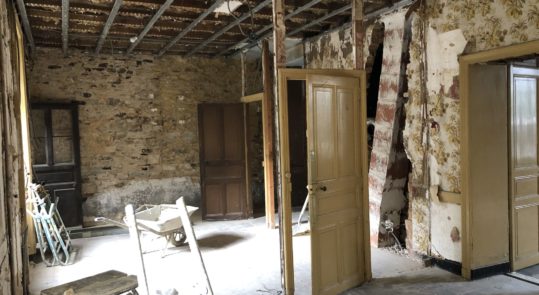 Projet de restauration d'une maison à châteaubriant