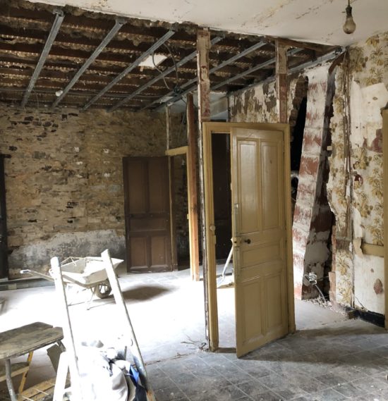 Projet de restauration d'une maison à châteaubriant