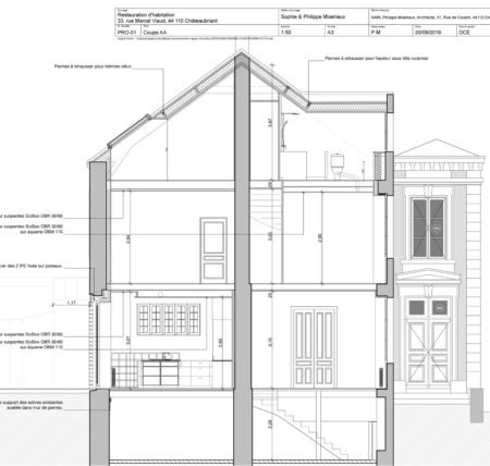 plan Restauration Maison SP