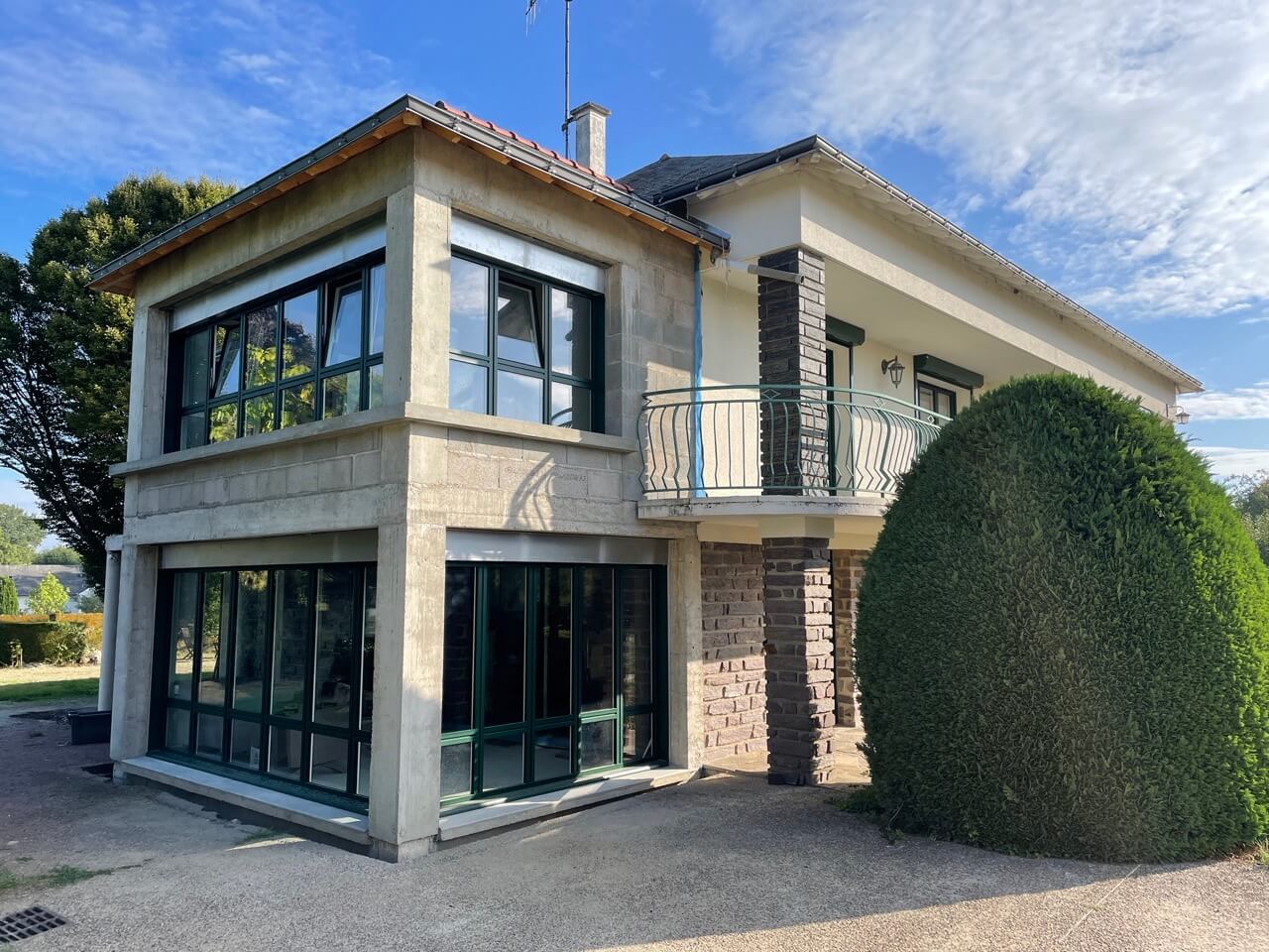 Extension d’une maison d’habitation à Moisdon la Rivière