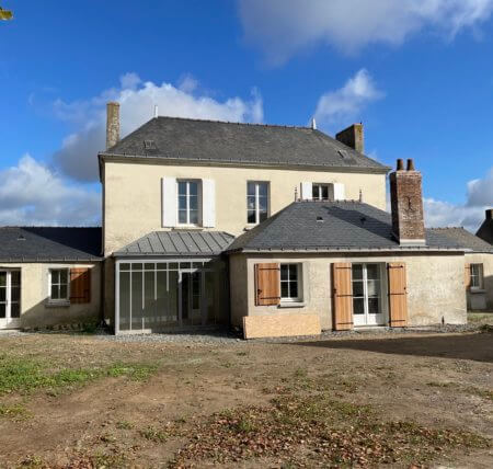 Rénovation d’une habitation à Moisdon La Rivière par Philippe Misériaux architecte à Châteaubriant
