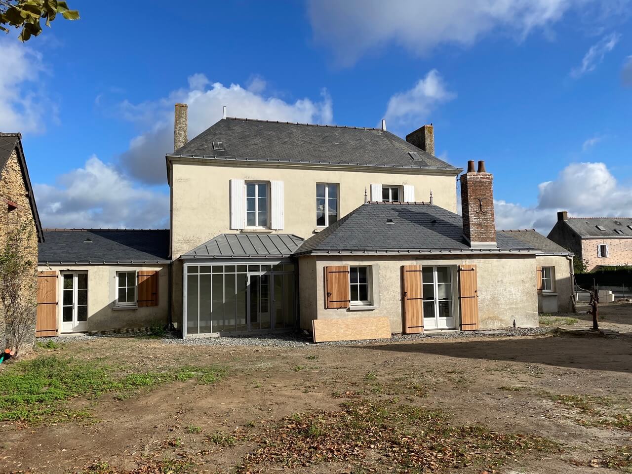 Rénovation d’une habitation à Moisdon La Rivière