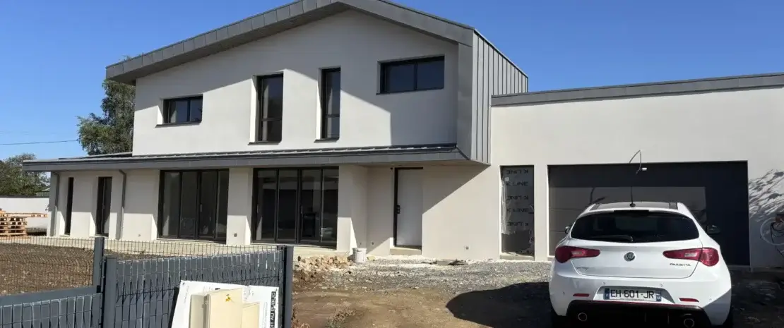 Construction d’une maison individuelle à Martigné-Ferchaud